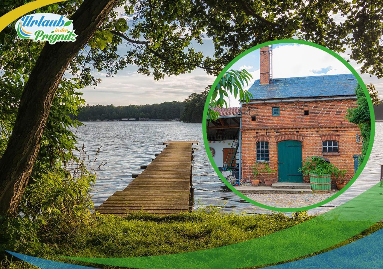 Bauernhof-Streichel-Zoo-Kombi-Familien-Suite-Im-Wald-Am-See Gulow Exteriör bild