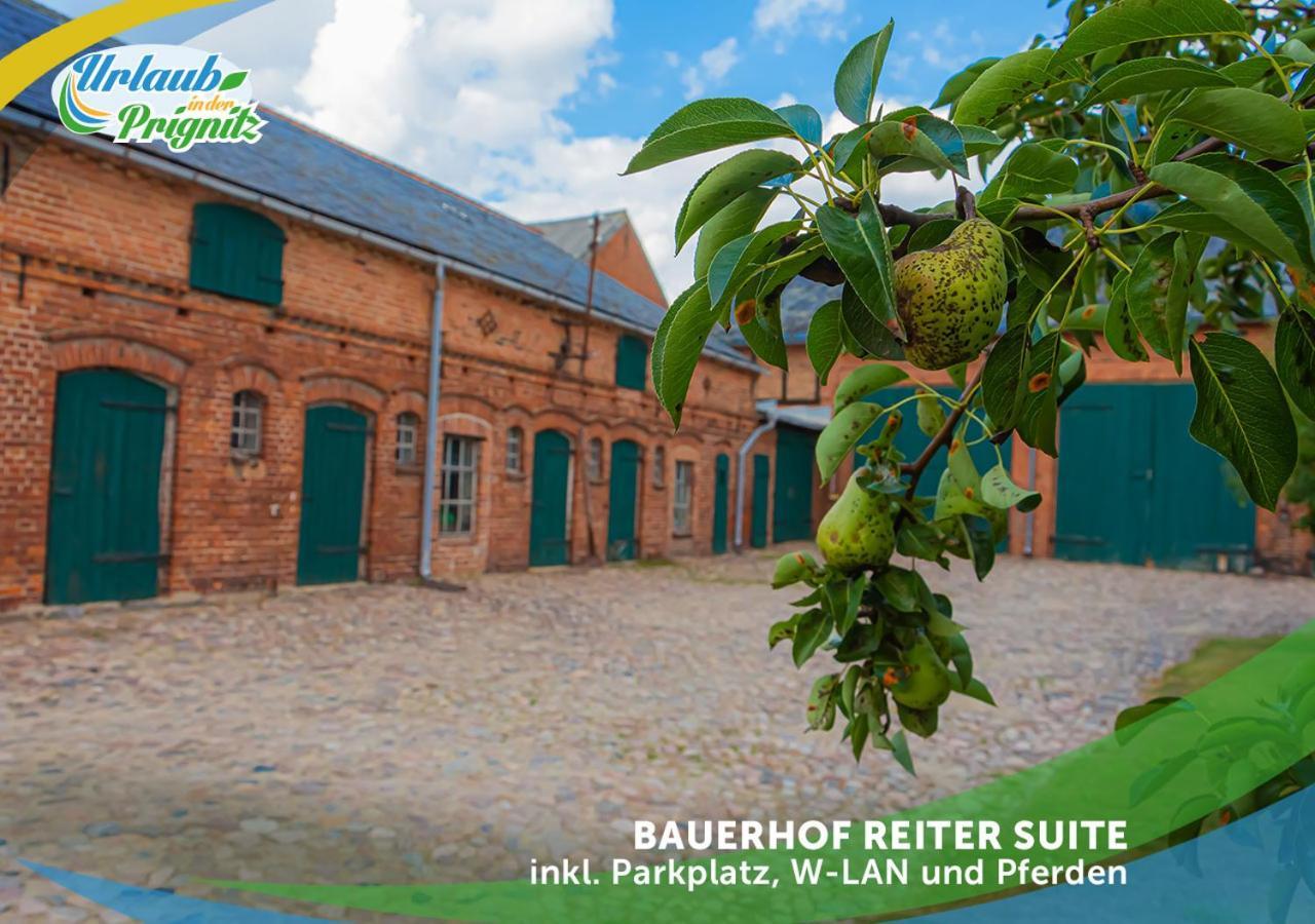 Bauernhof-Streichel-Zoo-Kombi-Familien-Suite-Im-Wald-Am-See Gulow Exteriör bild