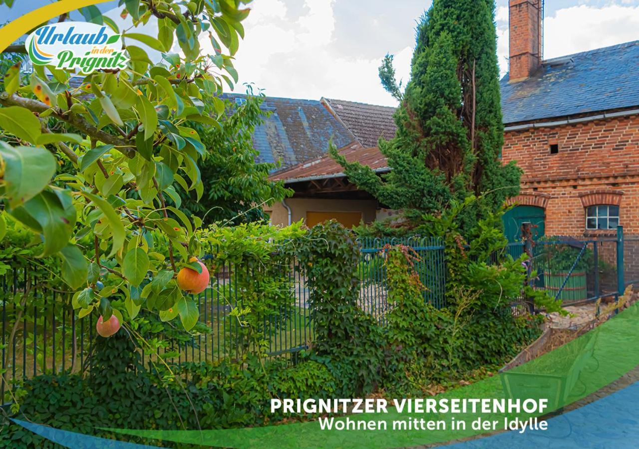 Bauernhof-Streichel-Zoo-Kombi-Familien-Suite-Im-Wald-Am-See Gulow Exteriör bild