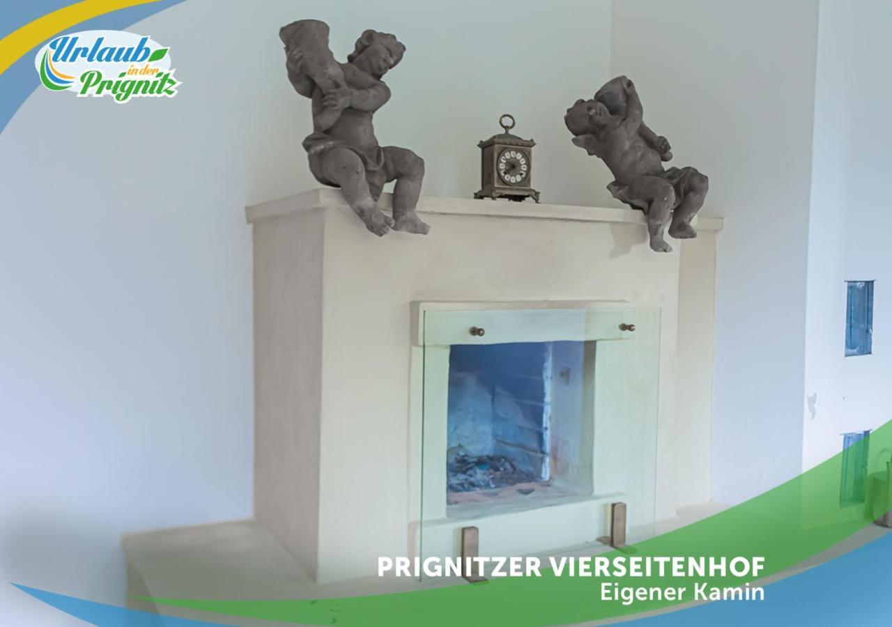 Bauernhof-Streichel-Zoo-Kombi-Familien-Suite-Im-Wald-Am-See Gulow Exteriör bild