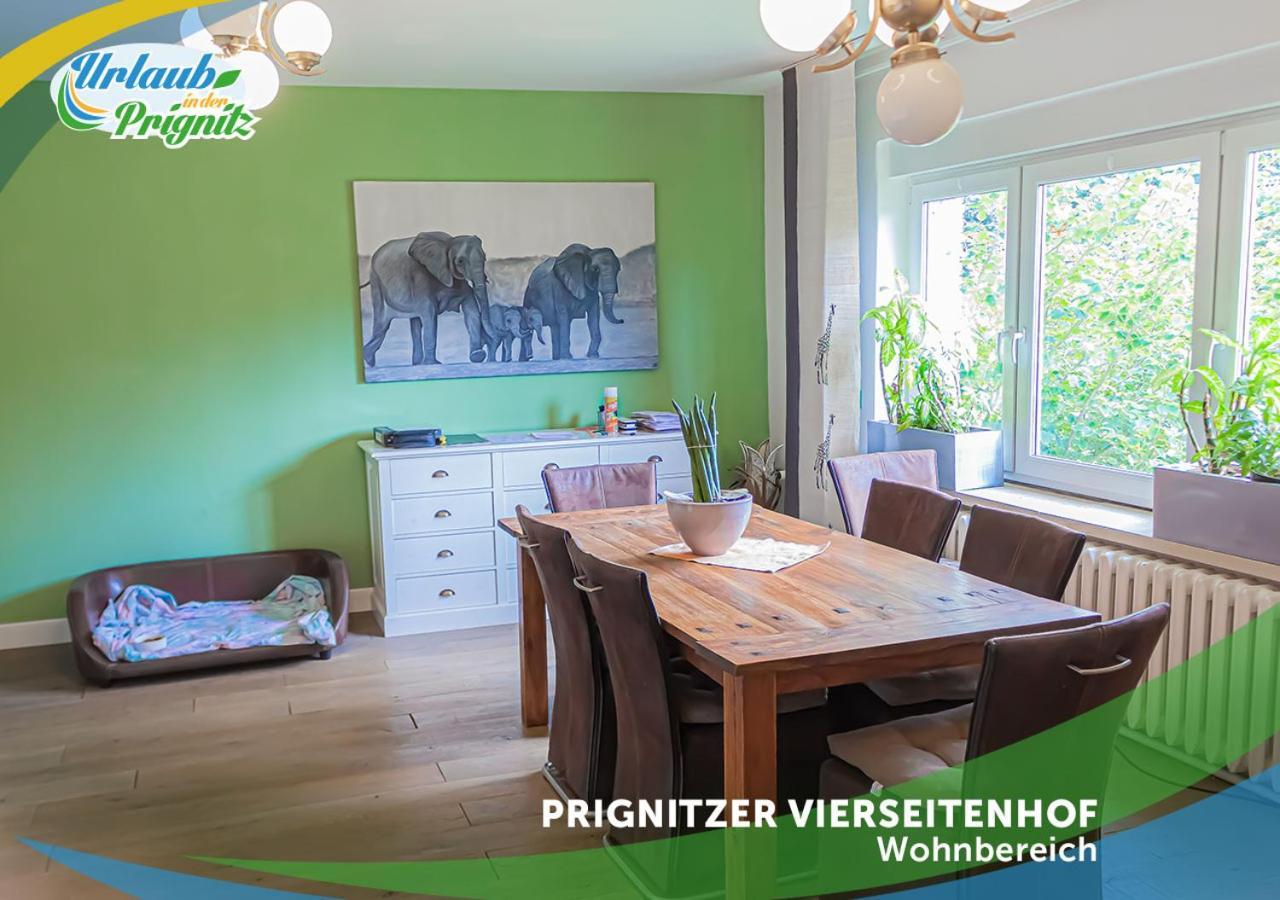 Bauernhof-Streichel-Zoo-Kombi-Familien-Suite-Im-Wald-Am-See Gulow Exteriör bild
